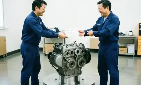 再生エンジン納品